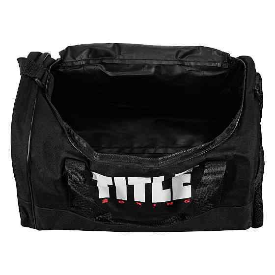 Спортивна сумка TITLE Boxing Individual Sport Bag Black Каменское