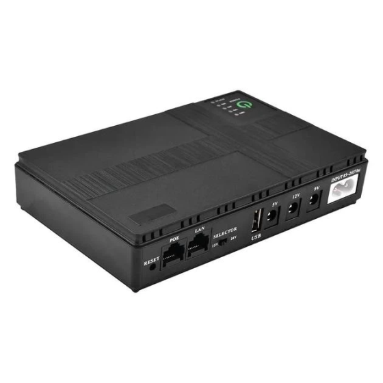 Безперебійник power bank (UPS) RD-73081 36 Вт для WI-Fi роутера 12000 mAh (Чорний) Київ