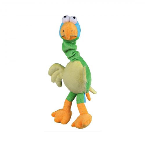 Іграшка Trixie для собак Пташка з пискавкою та еластичною шиєю плюш 30 см Київ - фото 1