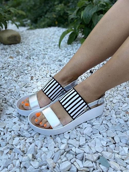 Kentro Босоніжки жіночі KENTO 3215 білі (літо, шкіра натуральна) (929) лише 38р. Коломия - фото 9