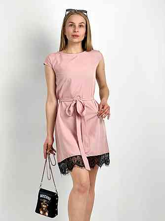 Літня елегантна сукня "Шеррі" оптом | Розпродаж моделі Фрезовий, 40-42 Київ