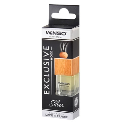 Ароматизатор для автомобіля WINSO Exclusive Wood Silver 6мл (530750) Вінниця - фото 1