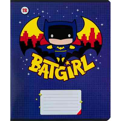 Зошит Kite DC Comics 12 аркушів, лінія (DC24-234) Вінниця