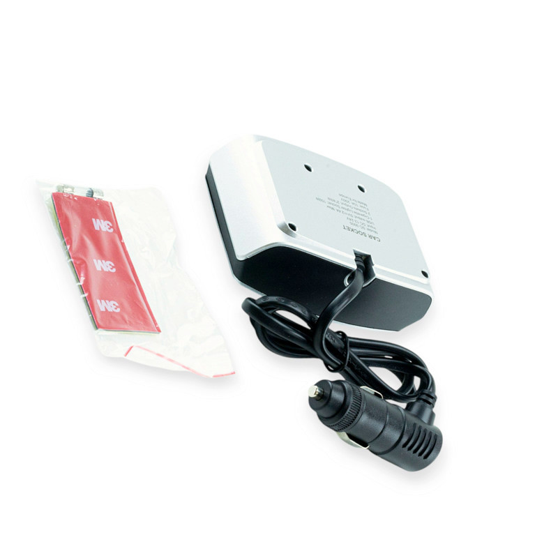 Разветвитель прикур. 3 вых. 10А, 120Вт, 1 USB 2.4А, провод 0,78м, Евро Мукачево - изображение 2