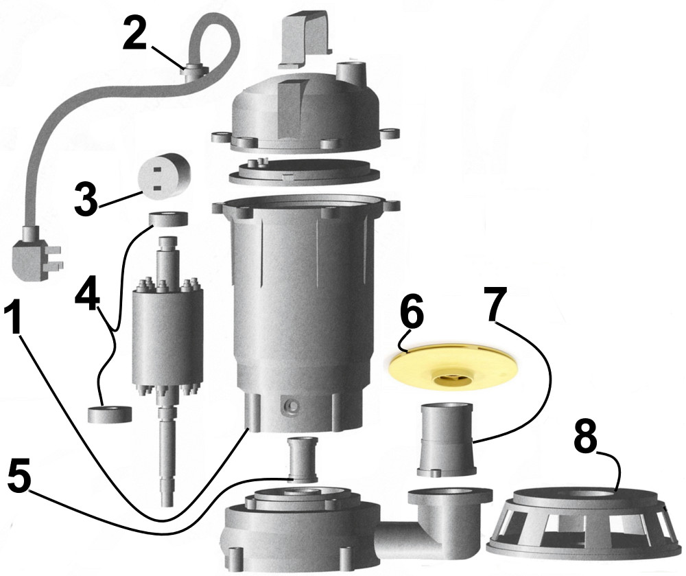 Насос дренажний VOLKS pumpe QDX mini 0,25кВт Тернополь - изображение 5