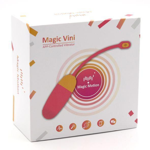 Смарт-віброяйце Magic Motion Vini Orange, керування зі смартфона Sex Aura Київ - фото 2