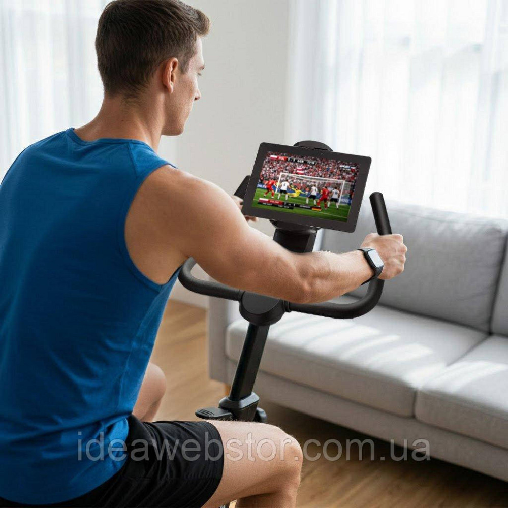 Велотренажер - спінбайк Gymtek XB Cardio магнітний синій Київ - фото 5