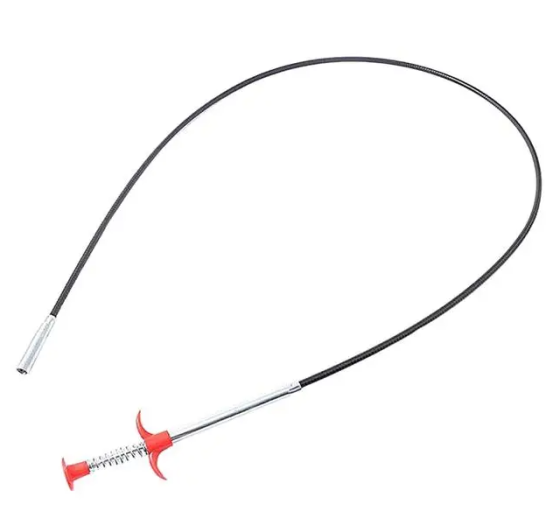 Крючок | Грабер для чистки труб тросик CLEANING HOOK (захват для СТО), 0.6м, телескопический зажим 6 Киев