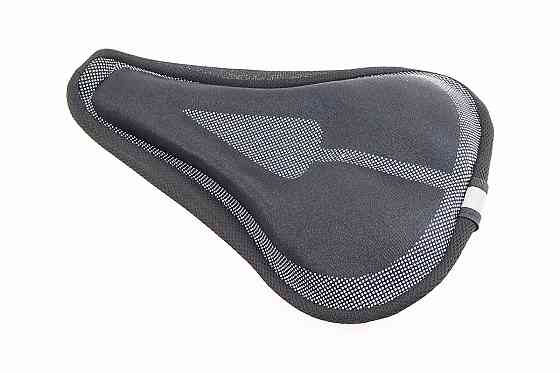 Чохол на сидіння, з м'якою поролоновою вставкою, чорно-сірий Київ