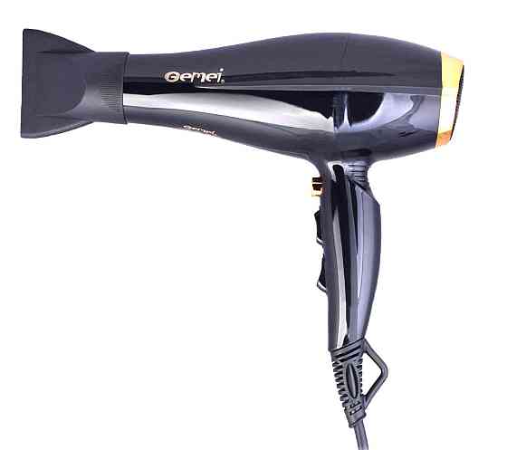 Фен з золотистим обідком Gemei Gm 1765 Вінниця