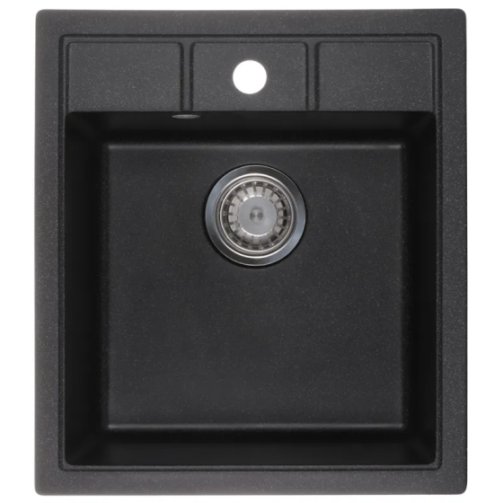Кухонна мийка Zerix ZS-4651S-03 Чорна, модель ZX4564 Харків