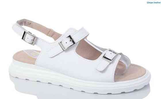 Kadisailun Босоніжки жіночі Kadisailun C683-1 білі (літо, шкіра натуральна) (5443) Коломыя
