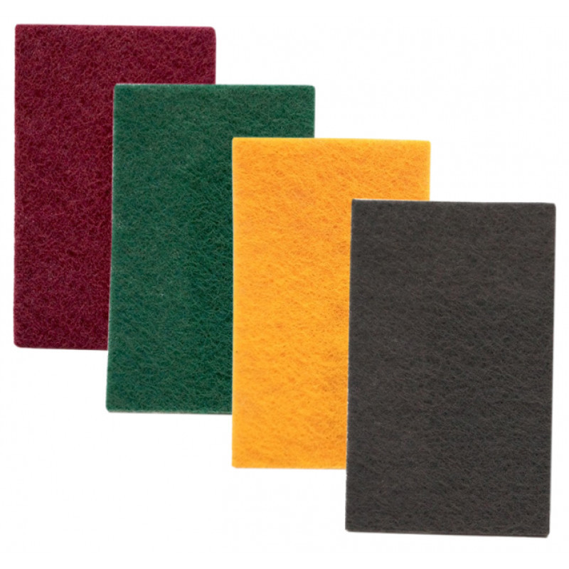 Скотч-брайт лист 150х225 P280 A-F/I (жовтий) Харків - фото 1