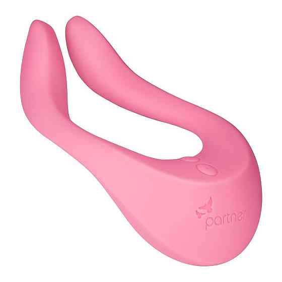 Вибратор для пар Satisfyer Endless Joy Pink, 3 независимых мотора, многофункциональный Sex Aura Киев