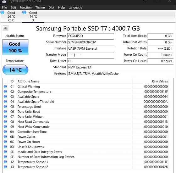 Samsung 990 Pro 4TB M2 PCIe 4 SSD диск. Харків