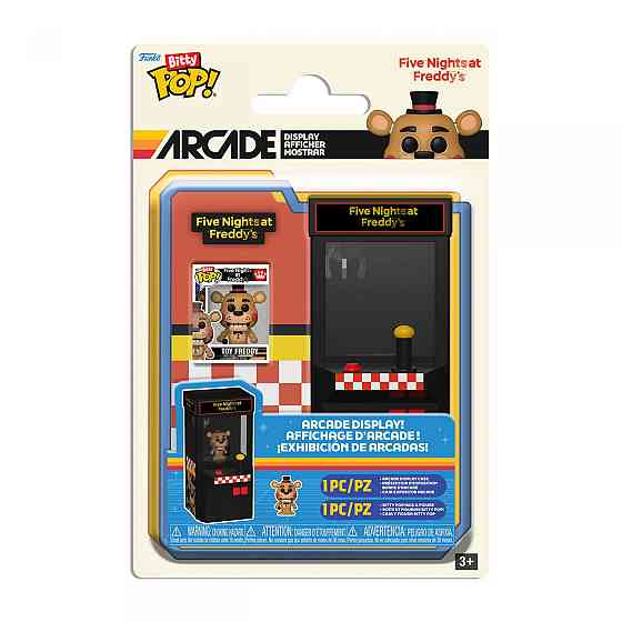 Ігровий набір Bitty POP! Arcade серії 5 ночей у Фредді - ФРЕДДІ Дніпро