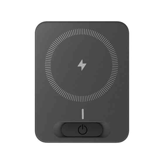 Повербанк INTERTOOL WT-7010, 6400 мАг/3,7 В, з бездротовою зарядкою 15 Вт, для зарядних станцій, з індикатором заряду Львів