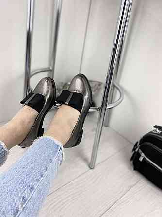 Olli Туфлі жіночі OLLI T-141-10120 графіт (весна-осінь, шкіра натуральна) (3287) 36р.37р.38р. Коломыя