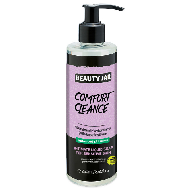 Рідке інтимне мило Comfort Cleanse Beauty Jar 250 мл Київ - фото 1