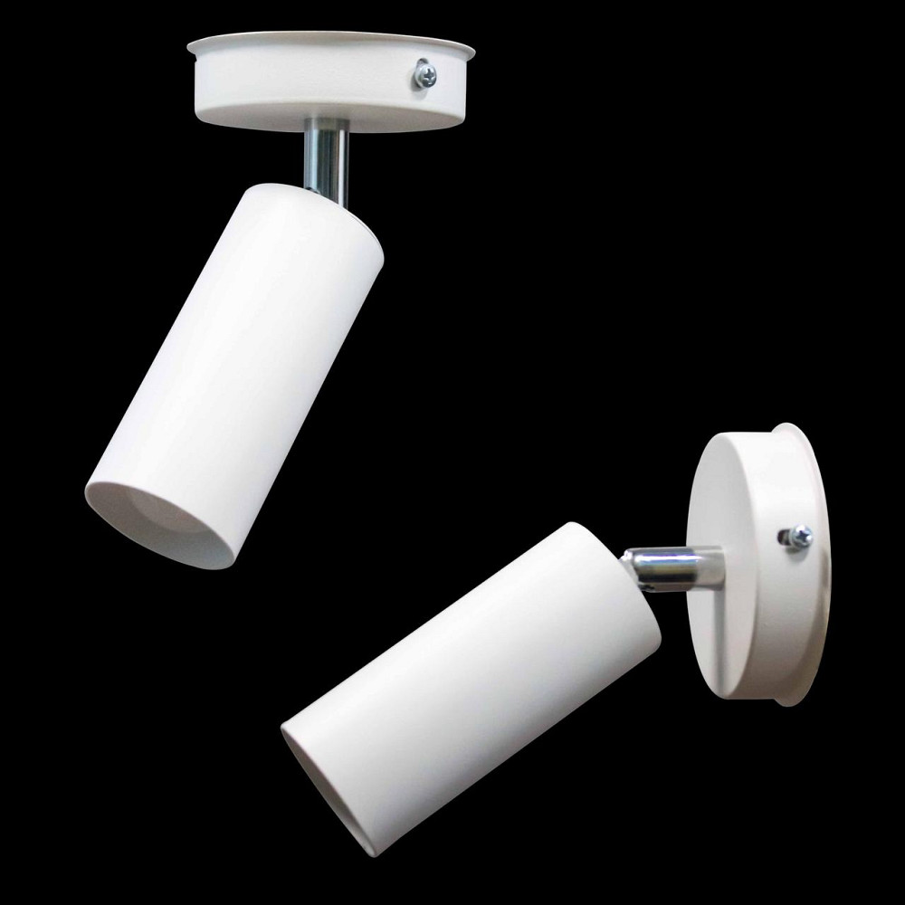 Светильник цилиндр поворотный Е27 Tube NL 1105-1 W Киев - изображение 2