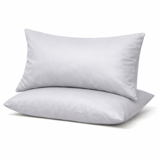 Комплект наволочок Ecotton 50х70 см 2 шт світло-сірого кольору Light Grey Коломия