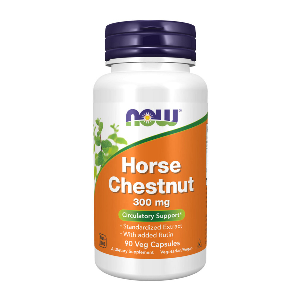 Конский каштан Now Foods Horse Chestnut 300 mg 90 вег капсул Киев - изображение 1