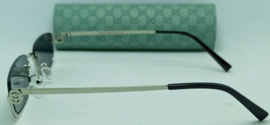 Брендові окуляри унісекс чорні вузькі в металі в брендовому футлярі. Київ - фото 4