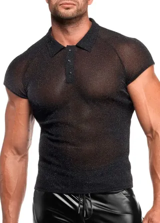 Чоловіче поло Noir Handmade H082 Onyx veil polo XXL Львів