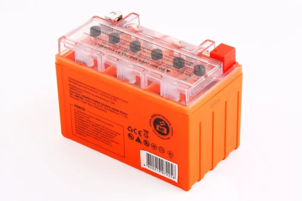 Аккум. батарея Мото 12В 9 Ач «Maxion» гелевий (низький) Вінниця - фото 3