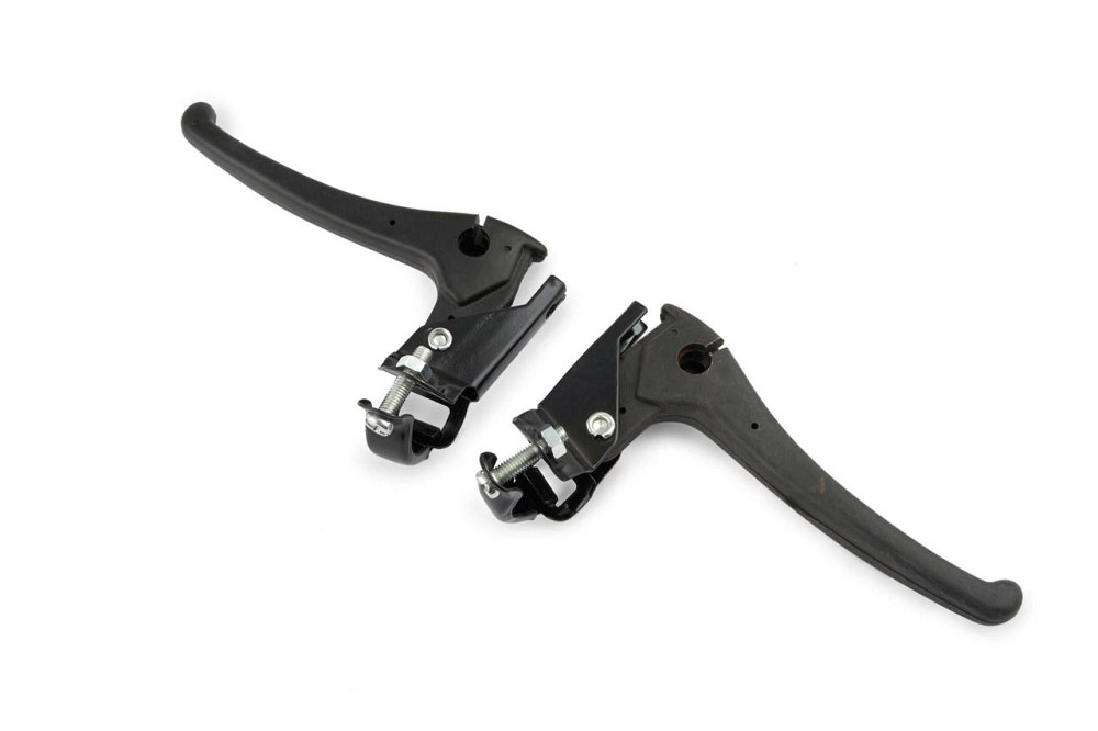 Ручки керма велосипедні (гальмові) (пара, чорні) (mod.7) Мукачево - фото 1