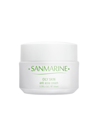SanMarine Крем себорегулюючий Oily Skin Anti Acne Cream 50 мл Дніпро