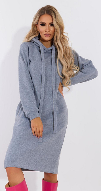 Тёплое платье с начесом (46-48) Киев - изображение 1