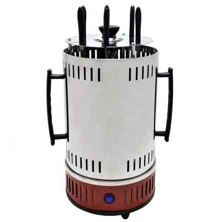 Электрошашлычница Domotec BBQ MS-7783, червона Винница