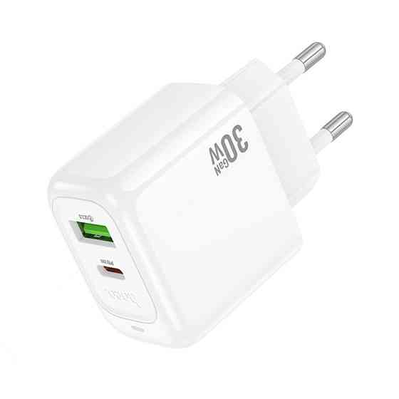 Мережевий зарядний пристрій HOCO CS55A Surplus PD30W+QC3.0 charger White Одеса