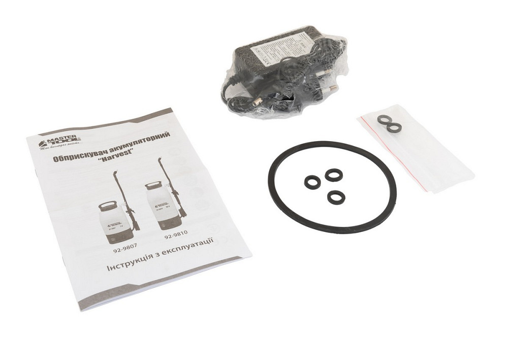 MASTERTOOL Обприскувач акумуляторний MASTERTOOL "Harvest" 10 л 12V 2Ah 92-9810 Коломия - фото 8