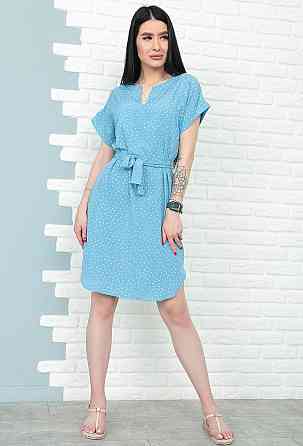 Легкое летнее платье в горошек 