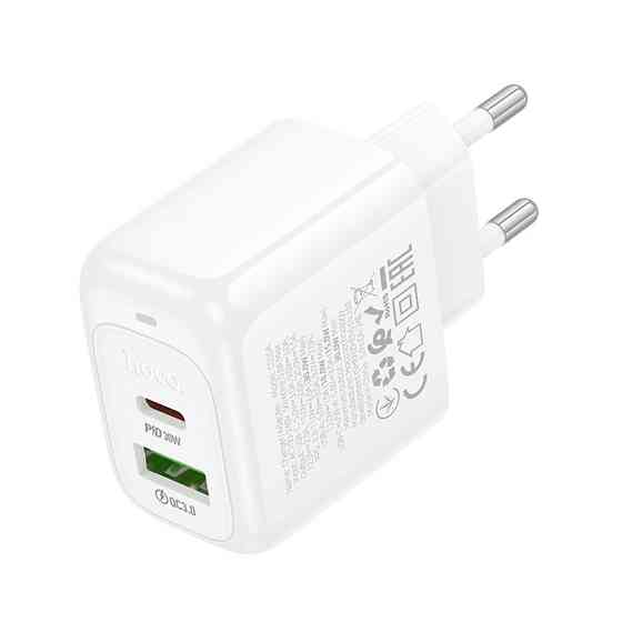 Мережевий зарядний пристрій HOCO CS55A Surplus PD30W+QC3.0 charger White Одеса