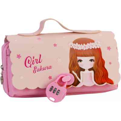 Пенал Cool For School 1 відділення Рожевий (CF7473-pink) Вінниця