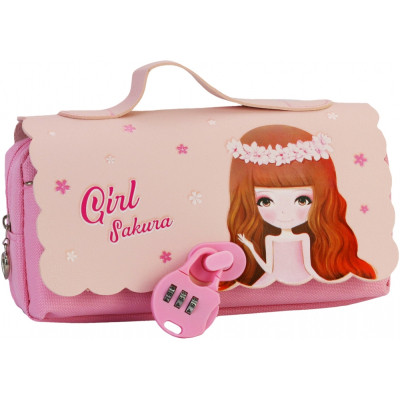 Пенал Cool For School 1 отделение Розовый (CF7473-pink) Винница - изображение 1