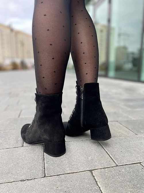 Nivelle Черевики жіночі NIVELLE чорні замша натуральна 38р. (5415/4030-4046) Коломия - фото 5