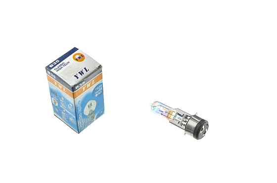 Лампа BA20D (2 вуса) 12V 18W/18W (хамелеон рожевий) Мукачево