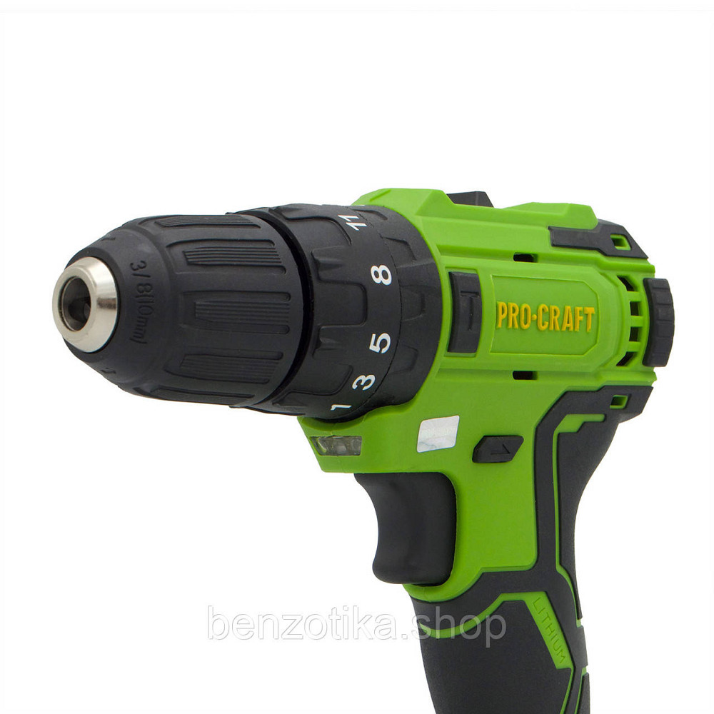 Шуруповерт Procraft PA18LiBL ударний (з 1 акб і зп) Київ - фото 8