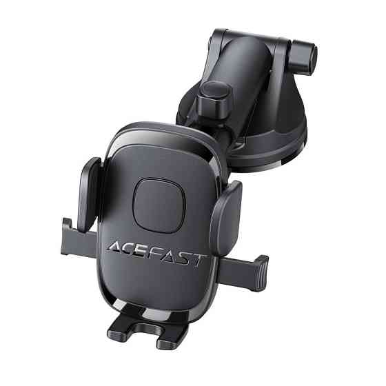 Автотримач для телефона ACEFAST D57 one-key lock car holder for dashboard Black Київ