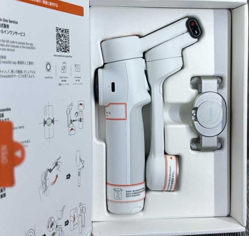 Стабилизатор Insta360 Flow 2 AI Tracker Kit 1 шт. Open Box! Харьков - изображение 1