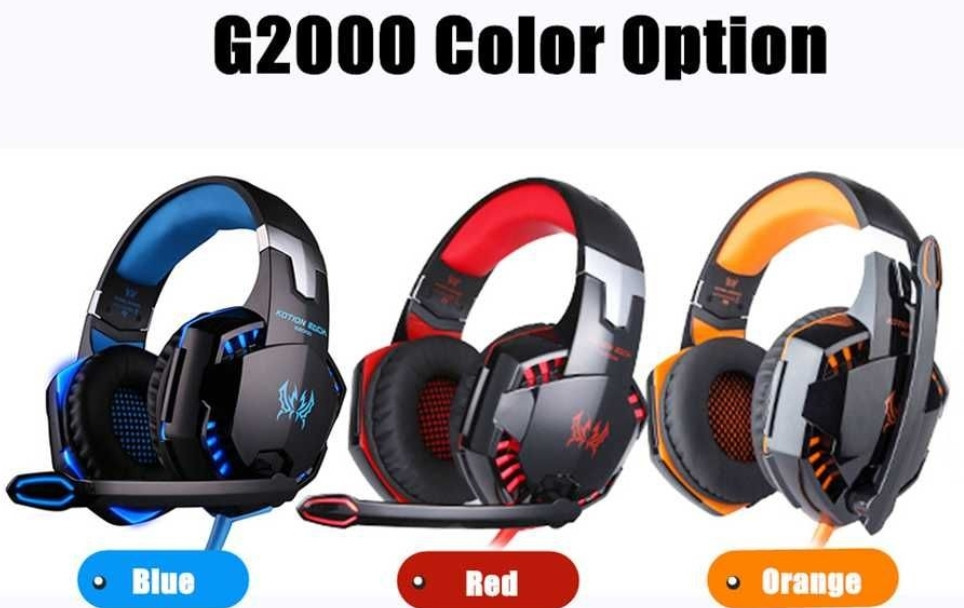 Ігрові навушники Kotion Each G2000 з мікрофоном і підсвіткою. Харків - фото 2