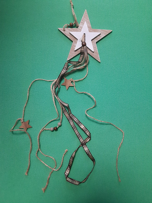 Новогоднее украшение Звезда Melinera бежевый Киев - изображение 1