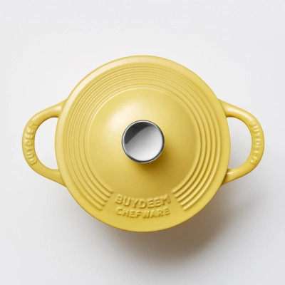 Гусятниця Buydeem CP541 Mellow Yellow чавунна емальована 1.8 л (CP541-MY) Вінниця - фото 3