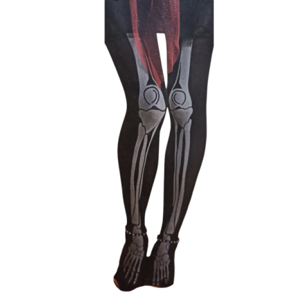 Колготки на Хелловін фосфорні жіночі 40 den чорний Київ