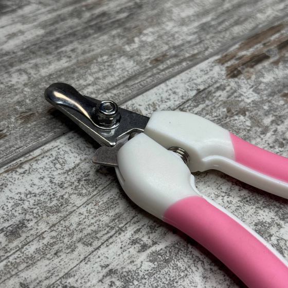 Когтеріз кусачки для котів і собак 14см з фіксатором та пилочкою, зручні ручки, нержавіюча сталь Київ