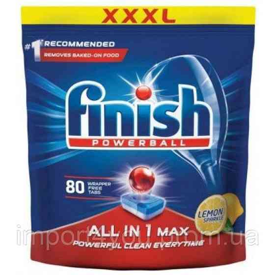 Finish All-In1 Lemon таблетки для посудомийки 85szt 